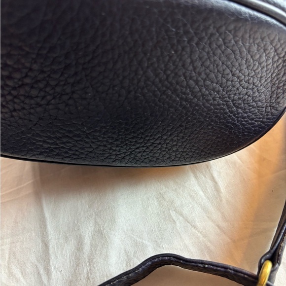 Coach Vtg Pebbled Blue Leather Bucket‎ Bag - Picture 10 of 14